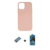 MARSİLYAN™- iPhone 11 Pro Max Kılıf Ahenk Serisi - Siyah 18D Cam Ekran Koruyucu + Shine Kamera Lens Koruma Cam - MI