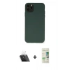 MARSİLYAN™- iPhone 11 Pro Max Kılıf Ahenk Serisi - Siyah 20D Premium Cam Ekran Koruyucu + Kamera Lens Koruma Cam - SF