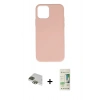 MARSİLYAN™- iPhone 11 Pro Max Kılıf Ahenk Serisi - Siyah 20D Premium Cam Ekran Koruyucu + Pers Alüminyum Kamera Lens - YL