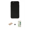 MARSİLYAN™- iPhone 11 Pro Max Kılıf Ahenk Serisi - Siyah 20D Premium Cam Ekran Koruyucu + Renkli Kamera Lens Koruma Cam - TU