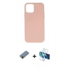 MARSİLYAN™- iPhone 11 Pro Max Kılıf Ahenk Serisi - Siyah 3D Antistatik Seramik Nano Ekran Koruyucu + Shine Kamera Lens Koruma Cam - GD