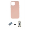 MARSİLYAN™- iPhone 11 Pro Max Kılıf Ahenk Serisi - Siyah Bilvis Hayalet Cam Ekran Koruyucu + Shine Kamera Lens Koruma Cam - PE