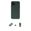 MARSİLYAN™- iPhone 11 Pro Max Kılıf Ahenk Serisi - Siyah Joko Magic 5D Hayalet Cam + Metal Kamera Lens Koruma Cam - GD