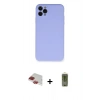 MARSİLYAN™- iPhone 11 Pro Max Kılıf Ahenk Serisi - Siyah Joko Magic 5D Hayalet Cam + Pers Alüminyum Kamera Lens - KI