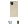 MARSİLYAN™- iPhone 11 Pro Max Kılıf Ahenk Serisi - Siyah Joko Magic 5D Hayalet Cam + Pers Alüminyum Kamera Lens - LT