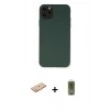 MARSİLYAN™- iPhone 11 Pro Max Kılıf Ahenk Serisi - Siyah Joko Magic 5D Hayalet Cam + Renkli Kamera Lens Koruma Cam - TU
