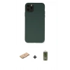 MARSİLYAN™- iPhone 11 Pro Max Kılıf Ahenk Serisi - Siyah Joko Magic 5D Hayalet Cam + Renkli Kamera Lens Koruma Cam - PE