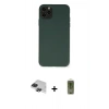 MARSİLYAN™- iPhone 11 Pro Max Kılıf Ahenk Serisi - Siyah Joko Magic 5D Hayalet Cam + Pers Alüminyum Kamera Lens - SH