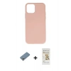 MARSİLYAN™- iPhone 11 Pro Max Kılıf Ahenk Serisi - Siyah Mat Seramik Nano Ekran Koruyucu + Metal Kamera Lens Koruma Cam - GS