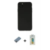 MARSİLYAN™- iPhone 11 Pro Max Kılıf Ahenk Serisi - Siyah Polymer Nano Ekran Koruyucu + Shine Kamera Lens Koruma Cam - GI