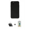MARSİLYAN™- iPhone 11 Pro Max Kılıf Ahenk Serisi - Siyah Polymer Nano Ekran Koruyucu + Kamera Lens Koruma Cam - SF
