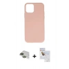 MARSİLYAN™- iPhone 11 Pro Max Kılıf Ahenk Serisi - Siyah Seramik Nano Ekran Koruyucu + Pers Alüminyum Kamera Lens - YL