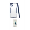 MARSİLYAN™- iPhone 11 Pro Max Kılıf Atlas Asil Serisi - Şeffaf Pasifik Cam Ekran Koruyucu