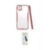 MARSİLYAN™- iPhone 11 Pro Max Kılıf Atlas Asil Serisi - Şeffaf Pasifik Cam Ekran Koruyucu