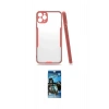MARSİLYAN™- iPhone 11 Pro Max Kılıf Atlas Asil Serisi - Siyah 34D Izgaralı Cam