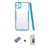 MARSİLYAN™- iPhone 11 Pro Max Kılıf Atlas Asil Serisi - Siyah 6D Mat Seramik Hayalet Nano Ekran Koruyucu + Metal Kamera Lens Koruma Cam - AKYL