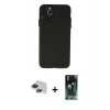 MARSİLYAN™- iPhone 11 Pro Max Kılıf Atlas Minimal Prime - Şeffaf 360 Full Body Arka Koruyucu + Pers Alüminyum Kamera Lens - SH