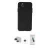 MARSİLYAN™- iPhone 11 Pro Max Kılıf Atlas Minimal Prime - Şeffaf Pasifik Cam Ekran Koruyucu + Pers Alüminyum Kamera Lens - SH