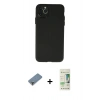 MARSİLYAN™- iPhone 11 Pro Max Kılıf Atlas Minimal Prime - Siyah 20D Premium Cam Ekran Koruyucu + Metal Kamera Lens Koruma Cam - AKYL