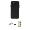 MARSİLYAN™- iPhone 11 Pro Max Kılıf Atlas Minimal Prime - Siyah 20D Premium Cam Ekran Koruyucu + Renkli Kamera Lens Koruma Cam - MI