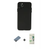MARSİLYAN™- iPhone 11 Pro Max Kılıf Atlas Minimal Prime - Siyah 20D Premium Cam Ekran Koruyucu + Metal Kamera Lens Koruma Cam - MR