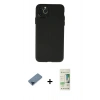 MARSİLYAN™- iPhone 11 Pro Max Kılıf Atlas Minimal Prime - Siyah 20D Premium Cam Ekran Koruyucu + Metal Kamera Lens Koruma Cam - MI