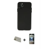 MARSİLYAN™- iPhone 11 Pro Max Kılıf Atlas Minimal Prime - Siyah 34D Hayalet Izgaralı Cam + Rainbow Kamera Lens Koruma Cam - GD
