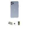 MARSİLYAN™- iPhone 11 Pro Max Kılıf Atlas Minimal Prime - Siyah Joko Magic 5D Hayalet Cam + Rainbow Kamera Lens Koruma Cam - GD