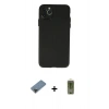 MARSİLYAN™- iPhone 11 Pro Max Kılıf Atlas Minimal Prime - Siyah Joko Magic 5D Hayalet Cam + Metal Kamera Lens Koruma Cam - SH