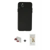 MARSİLYAN™- iPhone 11 Pro Max Kılıf Atlas Minimal Prime - Siyah Mat Seramik Nano Ekran Koruyucu + Pers Alüminyum Kamera Lens - KI