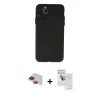 MARSİLYAN™- iPhone 11 Pro Max Kılıf Atlas Minimal Prime - Siyah Seramik Nano Ekran Koruyucu + Pers Alüminyum Kamera Lens - KI