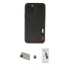 MARSİLYAN™- iPhone 11 Pro Max Kılıf Doruk Asil Koleksiyonu - Şeffaf Pasifik Cam Ekran Koruyucu + Rainbow Kamera Lens Koruma Cam - YL