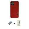 MARSİLYAN™- iPhone 11 Pro Max Kılıf Doruk Asil Koleksiyonu - Siyah 20D Premium Cam Ekran Koruyucu + Metal Kamera Lens Koruma Cam - GS
