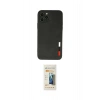 MARSİLYAN™- iPhone 11 Pro Max Kılıf Doruk Asil Koleksiyonu - Siyah 6D Mat Seramik Hayalet Nano Ekran Koruyucu