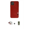 MARSİLYAN™- iPhone 11 Pro Max Kılıf Doruk Asil Koleksiyonu - Siyah Joko Magic 5D Hayalet Cam + Pers Alüminyum Kamera Lens - KI