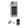 MARSİLYAN™- iPhone 11 Pro Max Kılıf Doruk Klasik Koleksiyonu - Şeffaf 360 Full Body Arka Koruyucu + Metal Kamera Lens Koruma Cam - MI