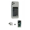 MARSİLYAN™- iPhone 11 Pro Max Kılıf Doruk Klasik Koleksiyonu - Şeffaf 360 Full Body Arka Koruyucu + Pers Alüminyum Kamera Lens - YL