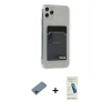 MARSİLYAN™- iPhone 11 Pro Max Kılıf Doruk Klasik Koleksiyonu - Şeffaf Pasifik Cam Ekran Koruyucu + Shine Kamera Lens Koruma Cam - GD