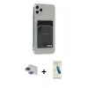 MARSİLYAN™- iPhone 11 Pro Max Kılıf Doruk Klasik Koleksiyonu - Şeffaf Pasifik Cam Ekran Koruyucu + Pers Alüminyum Kamera Lens - LT