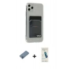 MARSİLYAN™- iPhone 11 Pro Max Kılıf Doruk Klasik Koleksiyonu - Şeffaf Pasifik Cam Ekran Koruyucu + Shine Kamera Lens Koruma Cam - MI