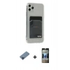 MARSİLYAN™- iPhone 11 Pro Max Kılıf Doruk Klasik Koleksiyonu - Siyah 34D Hayalet Izgaralı Cam + Metal Kamera Lens Koruma Cam - MI