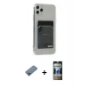 MARSİLYAN™- iPhone 11 Pro Max Kılıf Doruk Klasik Koleksiyonu - Siyah 34D Hayalet Izgaralı Cam + Shine Kamera Lens Koruma Cam - PE
