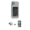 MARSİLYAN™- iPhone 11 Pro Max Kılıf Doruk Klasik Koleksiyonu - Siyah 34D Hayalet Izgaralı Cam + Pers Alüminyum Kamera Lens - SH