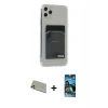 MARSİLYAN™- iPhone 11 Pro Max Kılıf Doruk Klasik Koleksiyonu - Siyah 34D Izgaralı Cam + Rainbow Kamera Lens Koruma Cam - GD