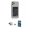 MARSİLYAN™- iPhone 11 Pro Max Kılıf Doruk Klasik Koleksiyonu - Siyah 34D Izgaralı Cam + Pers Alüminyum Kamera Lens - SH