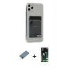 MARSİLYAN™- iPhone 11 Pro Max Kılıf Doruk Klasik Koleksiyonu - Siyah 360 Mat Full Body Arka Koruyucu + Açık Yeşil Metal Kamera Lens Koruma Cam