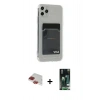 MARSİLYAN™- iPhone 11 Pro Max Kılıf Doruk Klasik Koleksiyonu - Siyah 360 Mat Full Body Arka Koruyucu + Pers Alüminyum Kamera Lens - KI