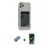 MARSİLYAN™- iPhone 11 Pro Max Kılıf Doruk Klasik Koleksiyonu - Siyah 360 Mat Full Body Arka Koruyucu + Metal Kamera Lens Koruma Cam - MI