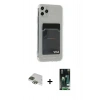 MARSİLYAN™- iPhone 11 Pro Max Kılıf Doruk Klasik Koleksiyonu - Siyah 360 Mat Full Body Arka Koruyucu + Pers Alüminyum Kamera Lens - YL