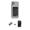 MARSİLYAN™- iPhone 11 Pro Max Kılıf Doruk Klasik Koleksiyonu - Siyah 3D Antistatik Hayalet Cam Ekran Koruyucu + Metal Kamera Lens Koruma Cam - SH